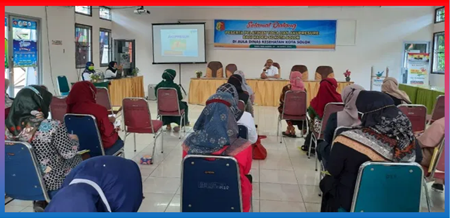 Dinkes Kota Solok Gelar Pelatihan TOGA dan Akupresure